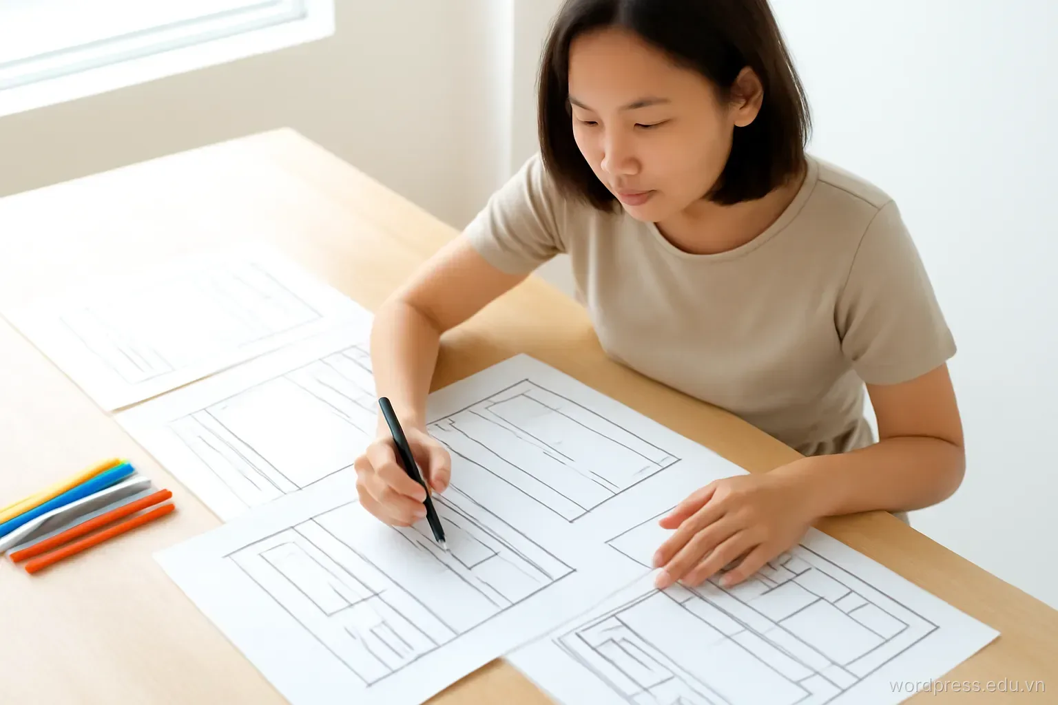 Giao diện con: chỗ đặt mã tuỳ chỉnh để cập nhật không mất công